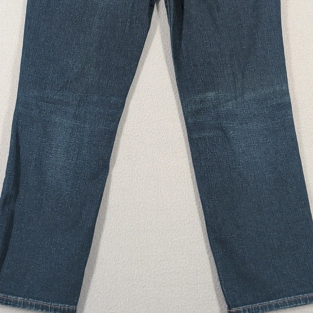 Express Slim High Rise Jeans Womens 2S‎ Dark Wash Distressed Denim Skinny